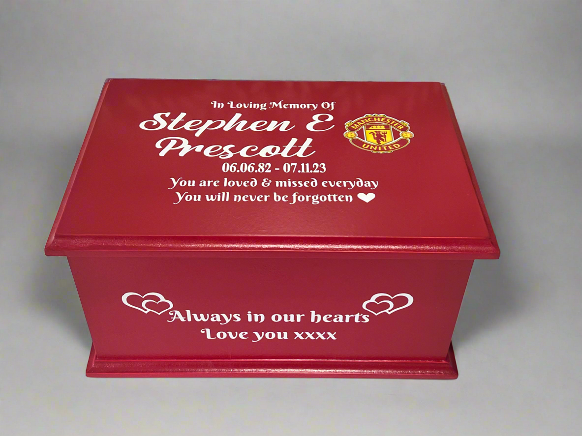 Manchester United - Themed Casket