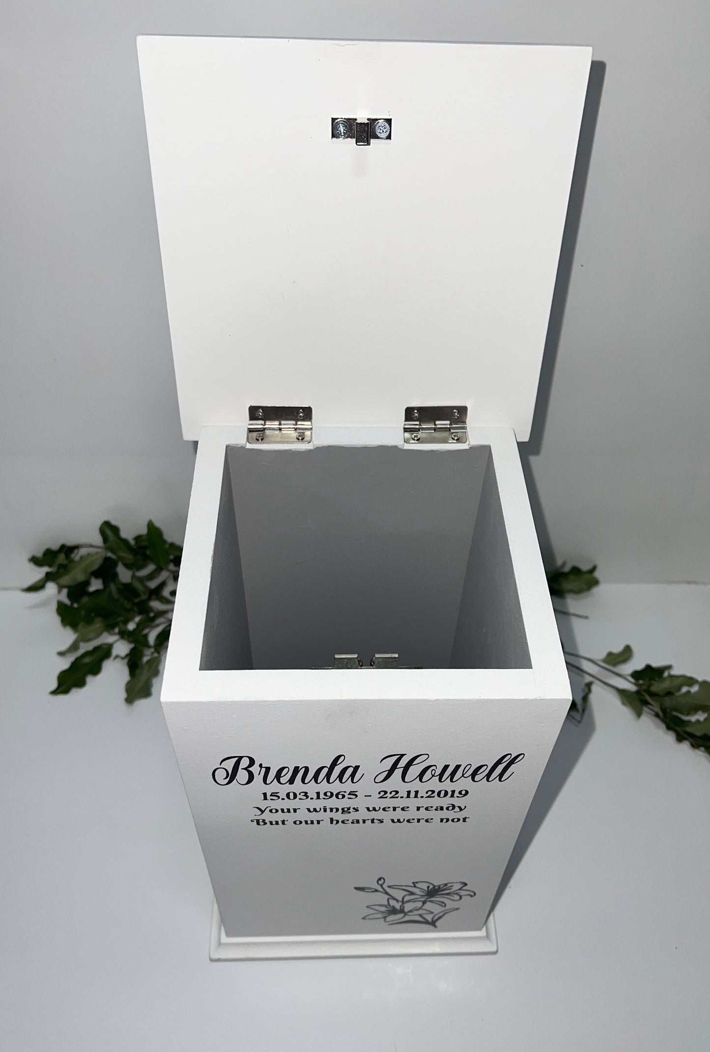 Forever In Our Hearts Casket