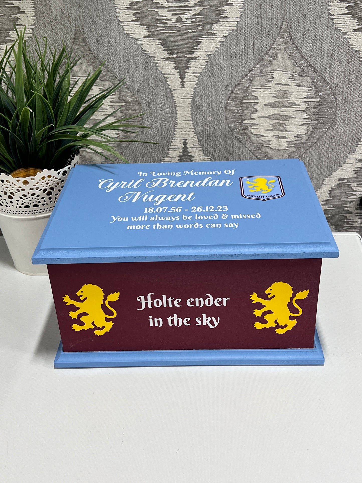 Sport Themed Casket