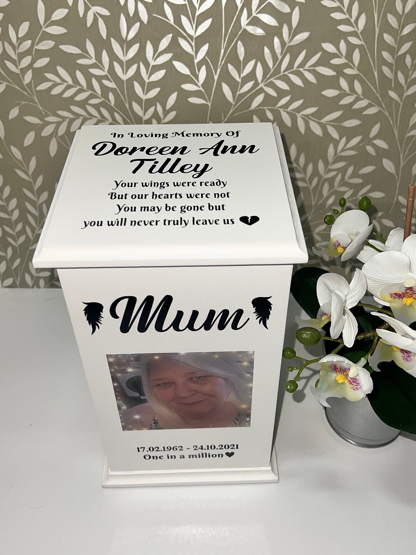 Star In The Sky Casket With Photo