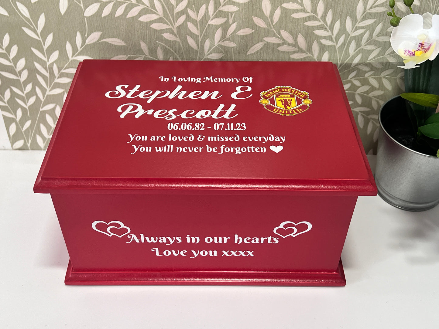 Manchester United - Themed Casket