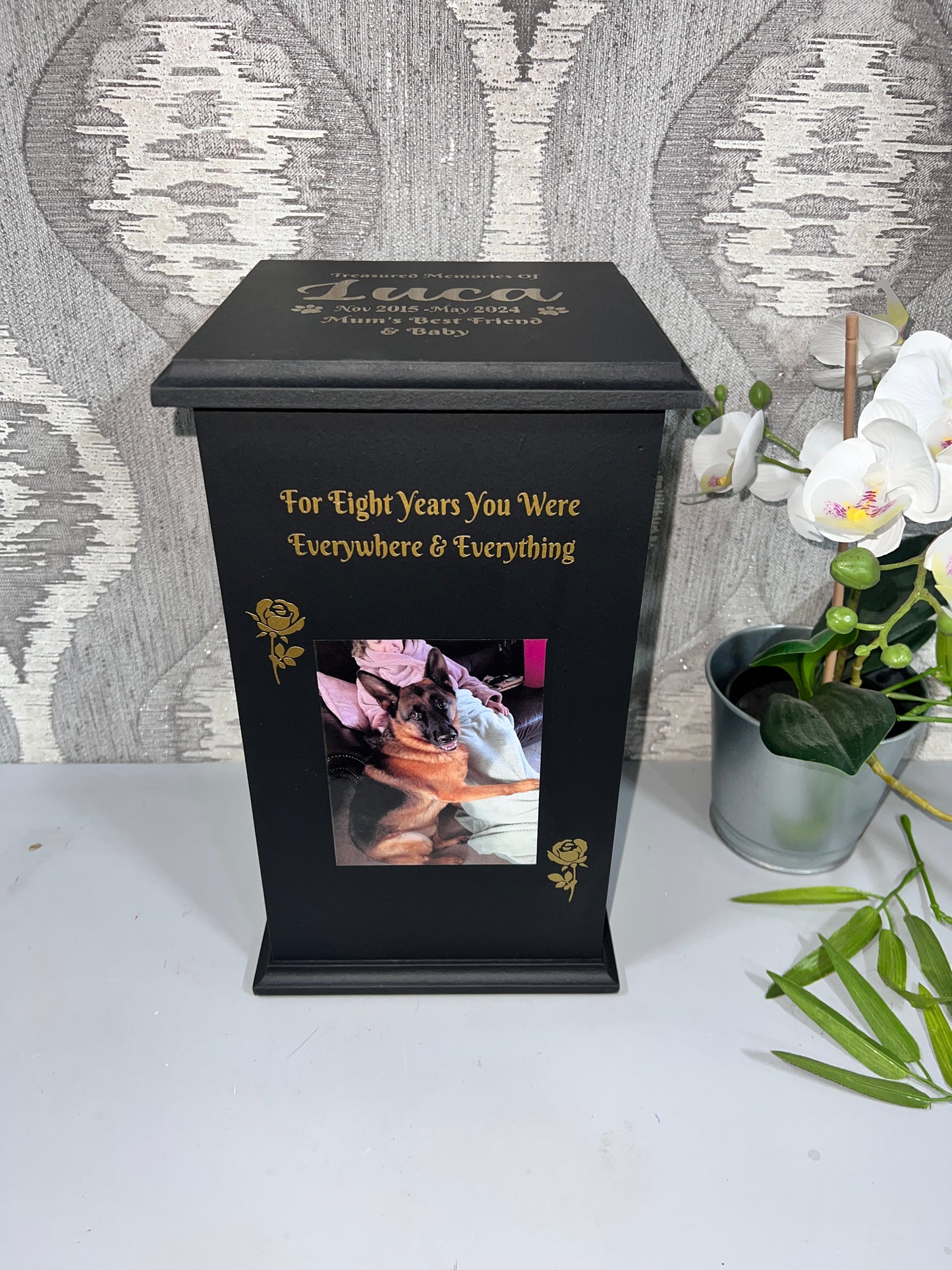 Little Paws Casket With Photo