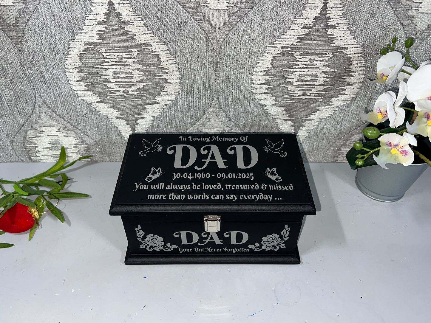 Part Ashes - Eternal Light Casket With Front Lock