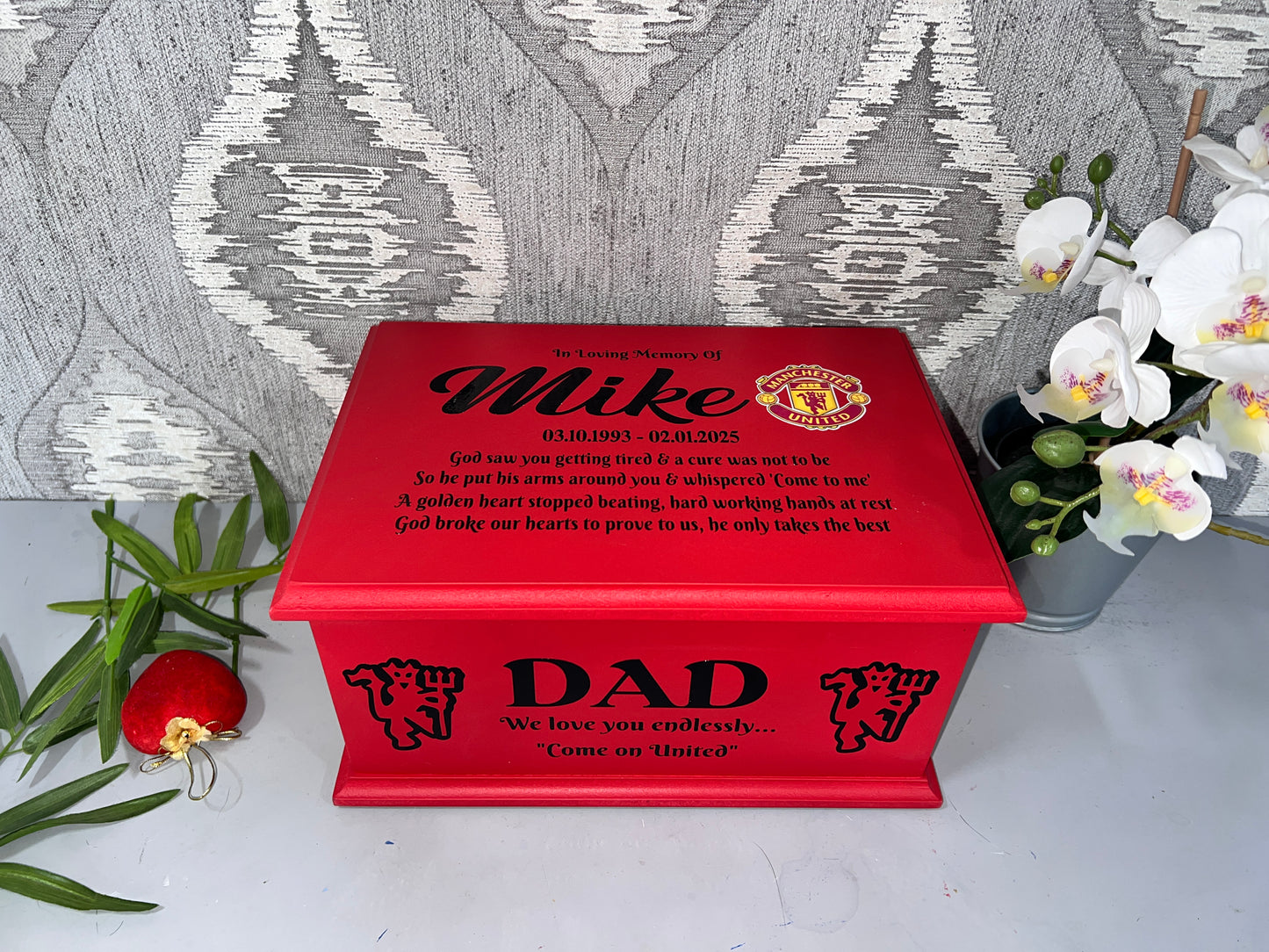 Manchester United - Themed Casket