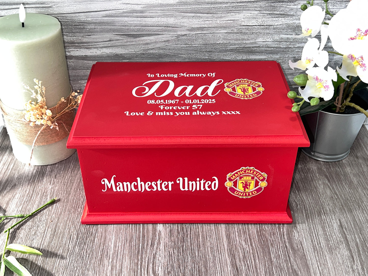 Manchester United - Themed Casket