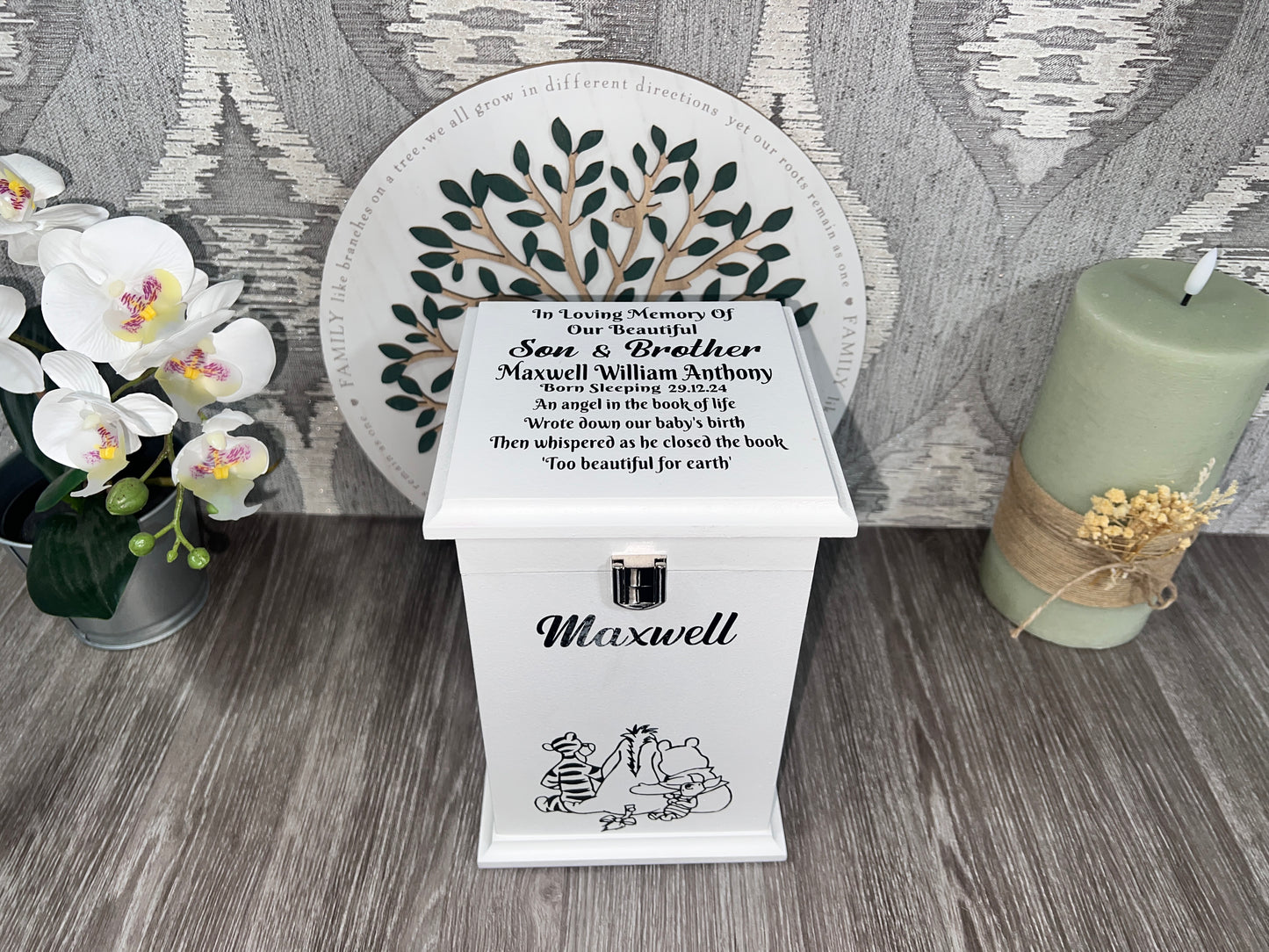 Star In The Sky Casket With Front Lock