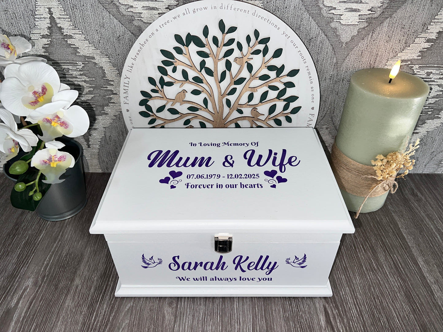 Kisses From Heaven Casket With Front Lock