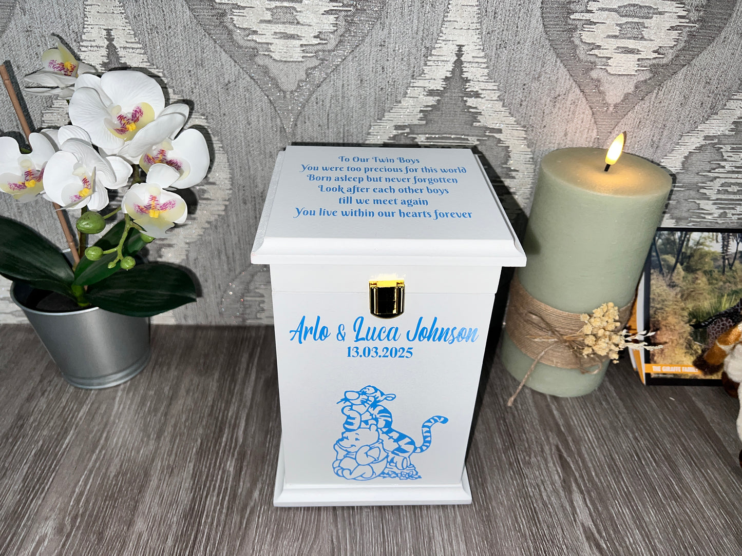Star In The Sky Casket With Front Lock
