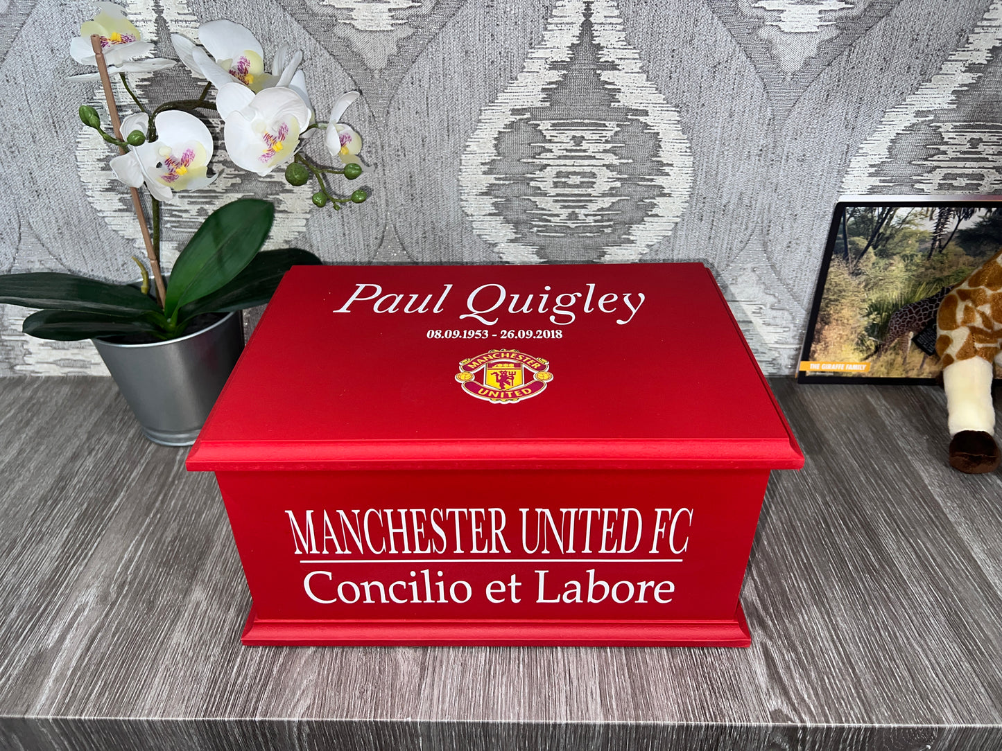 Manchester United - Themed Casket