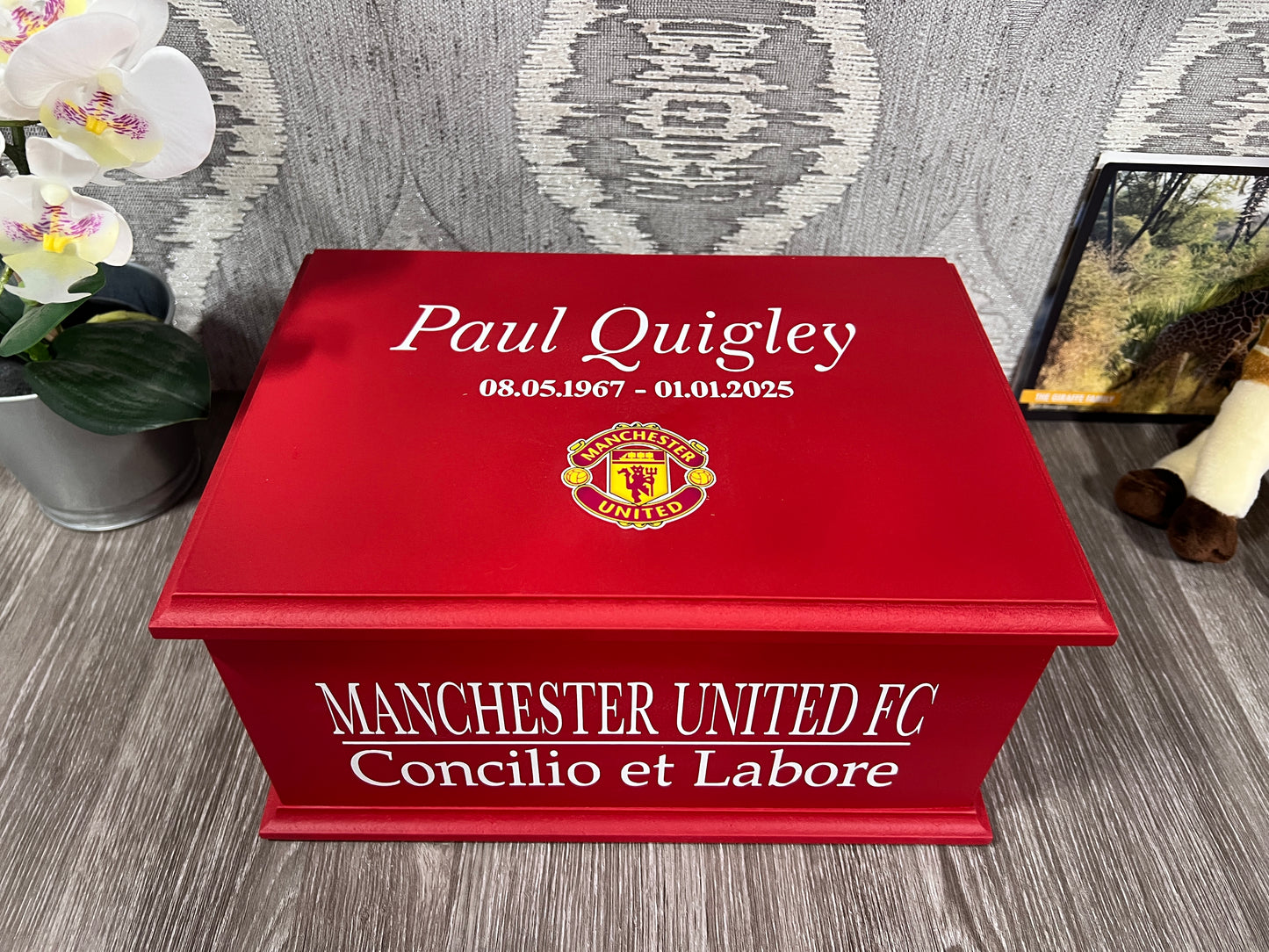 Manchester United - Themed Casket