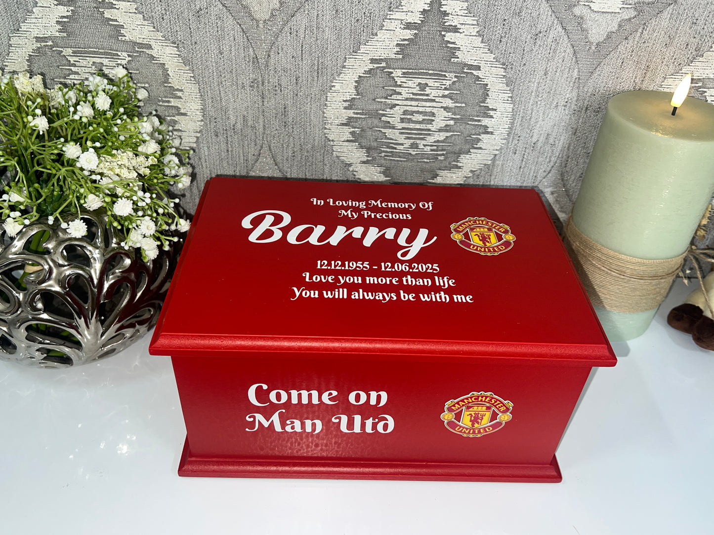 Sport Themed Casket