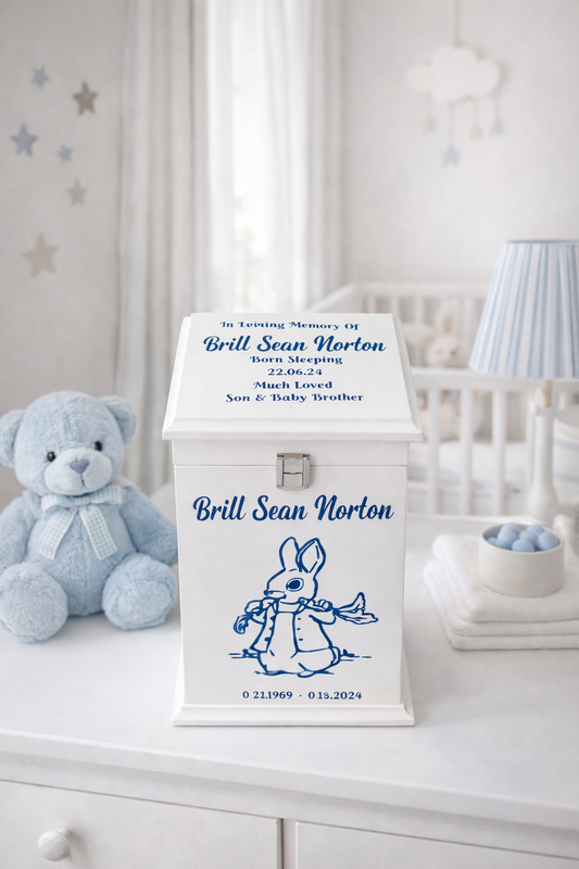 Star In The Sky Casket With Front Lock