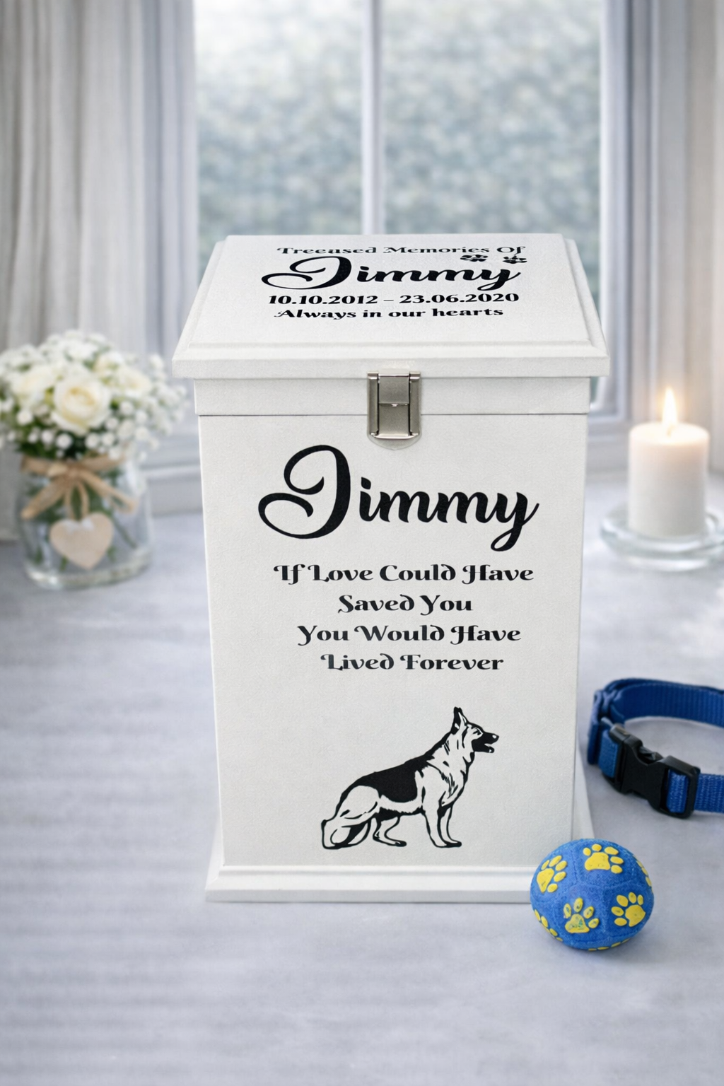 Little Paws Casket With Front Lock