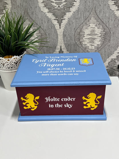 Sport Themed Casket