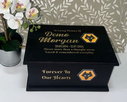 Sport Themed Casket
