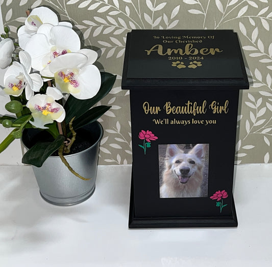 Little Paws Casket With Photo