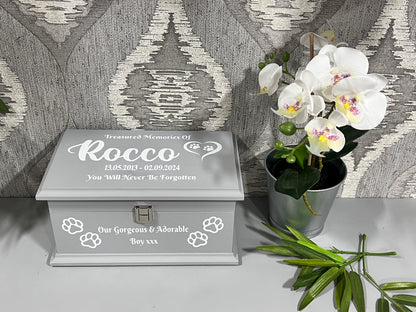 Peaceful Paws Casket With Front Lock