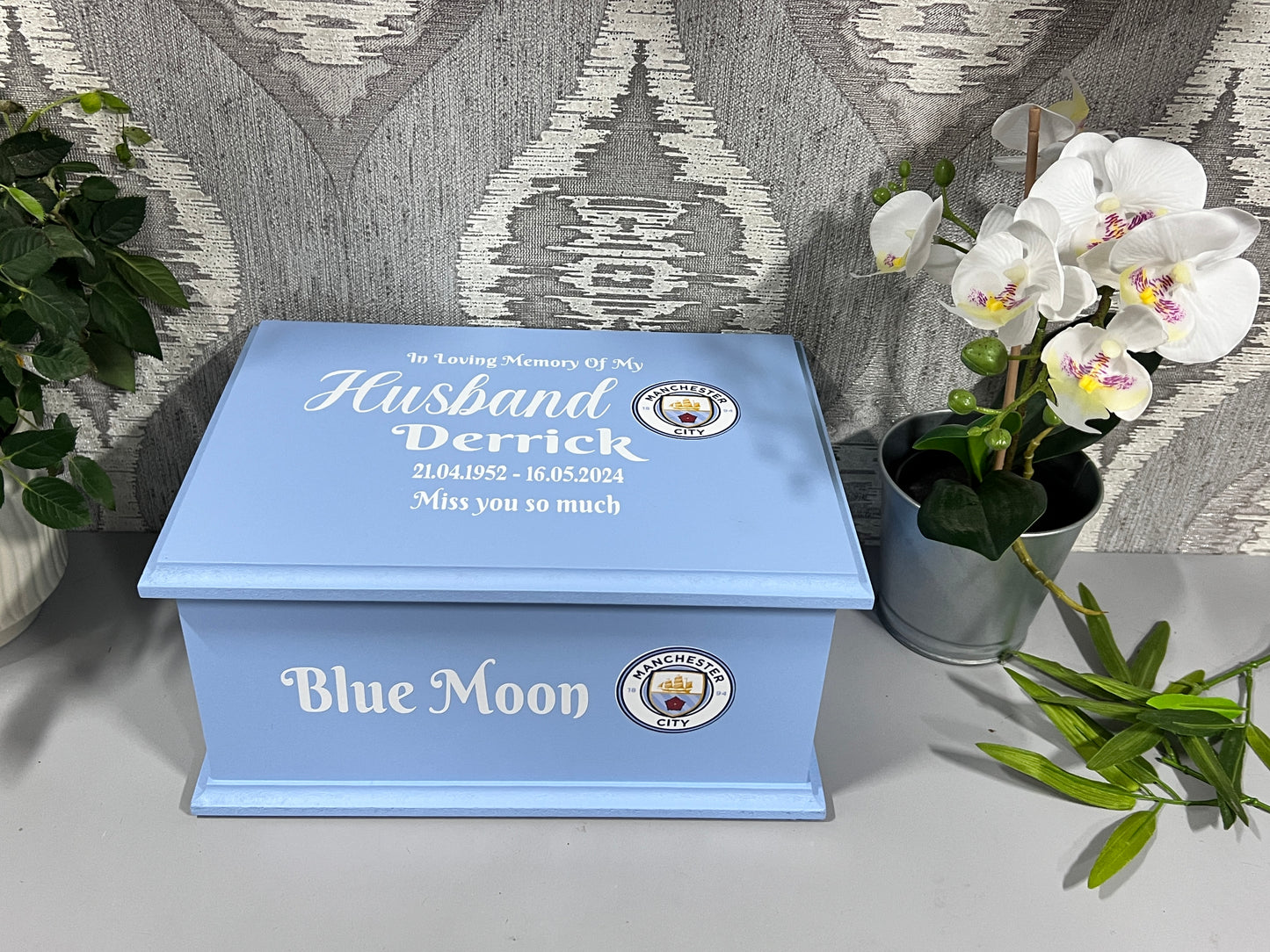 Manchester City - Themed Casket
