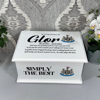 Newcastle United - Themed Casket