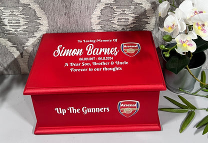 Arsenal - Themed Casket