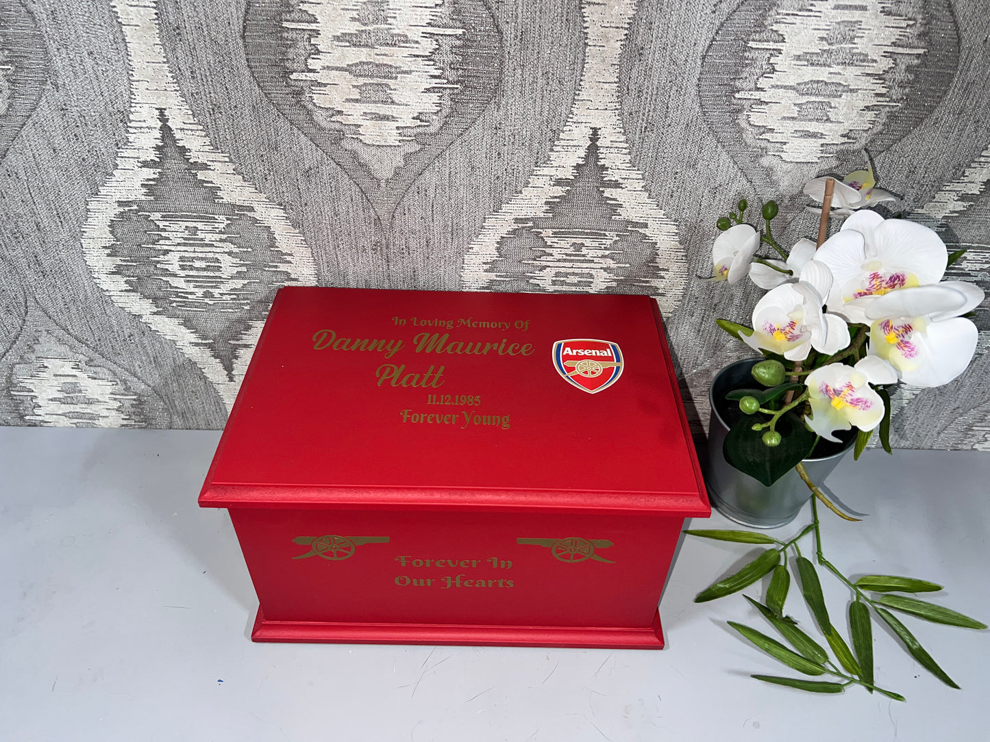 Arsenal - Themed Casket