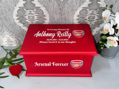 Arsenal - Themed Casket