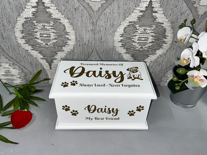 Peaceful Paws Casket