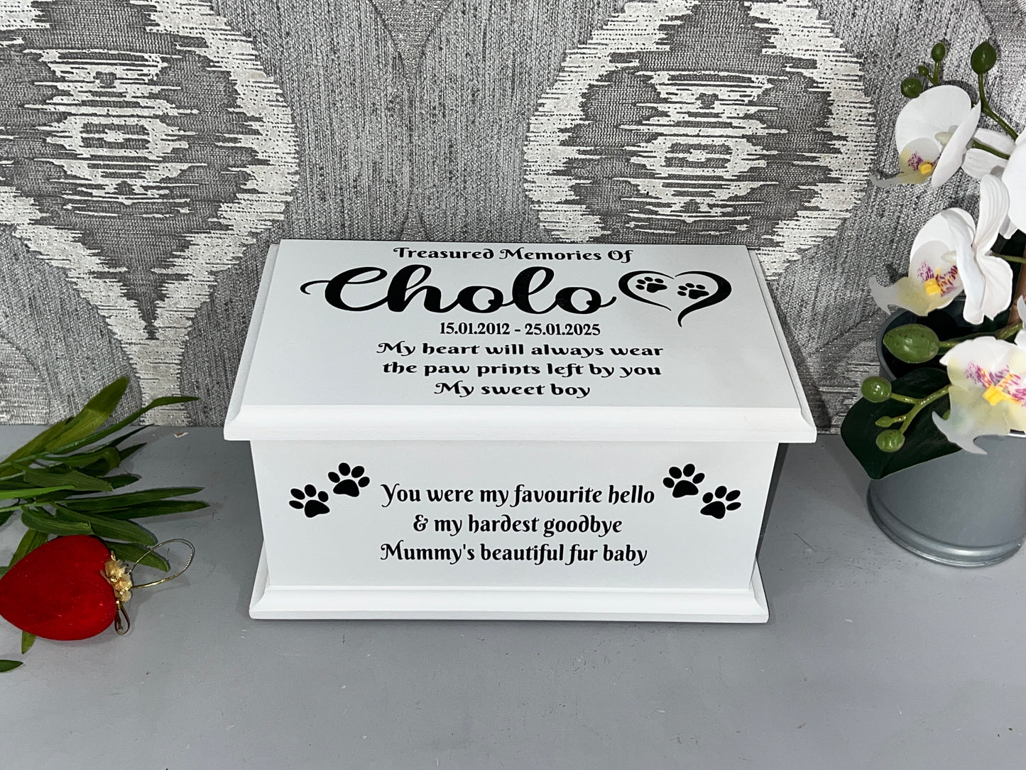 Peaceful Paws Casket