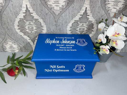 Football - Themed Casket