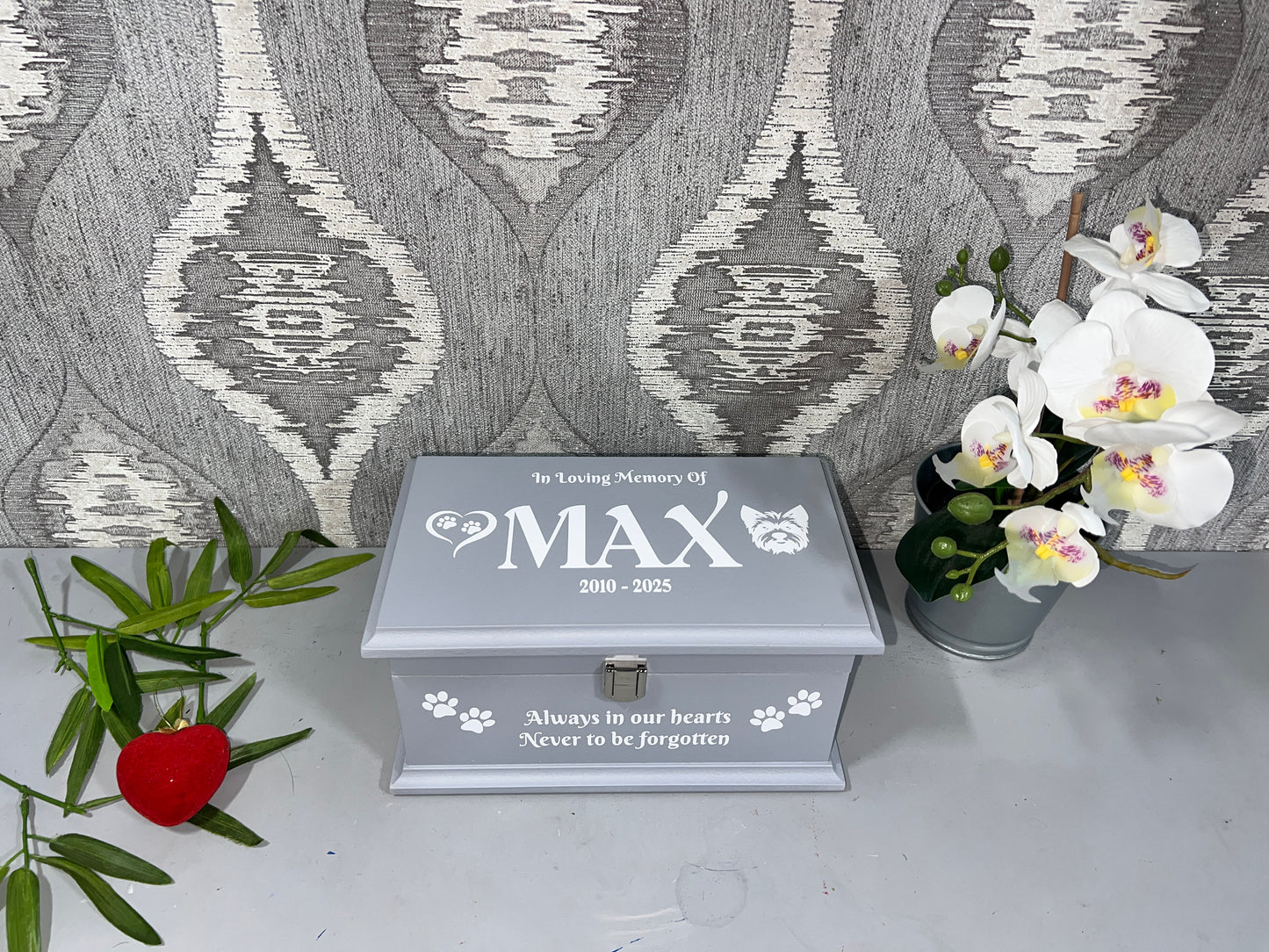 Peaceful Paws Casket With Front Lock