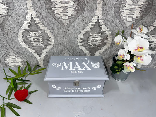 Peaceful Paws Casket With Front Lock