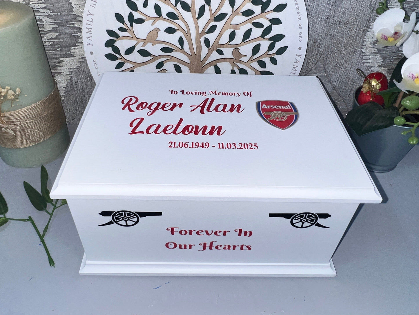 Football - Themed Casket
