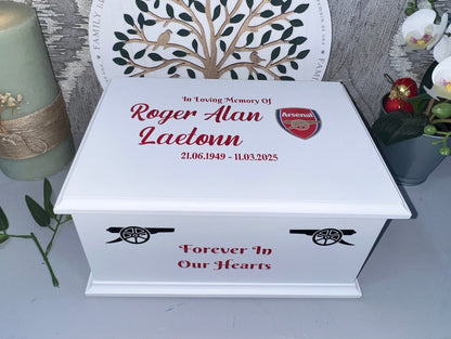 Football - Themed Casket