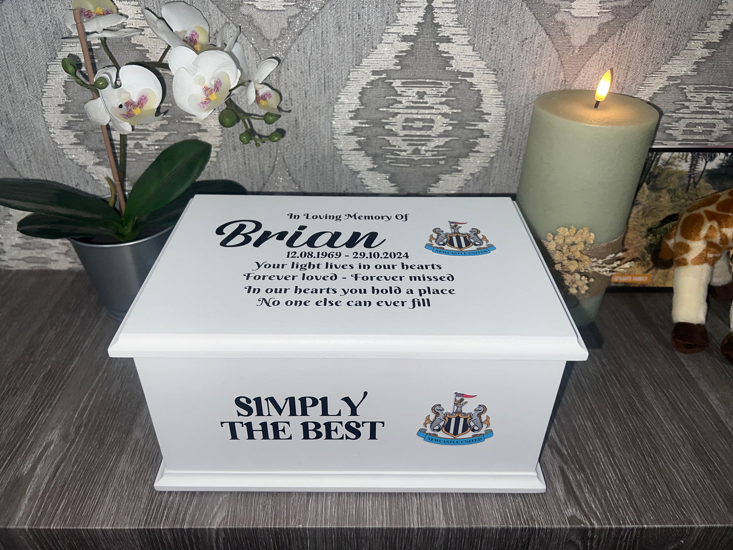 Newcastle United - Themed Casket