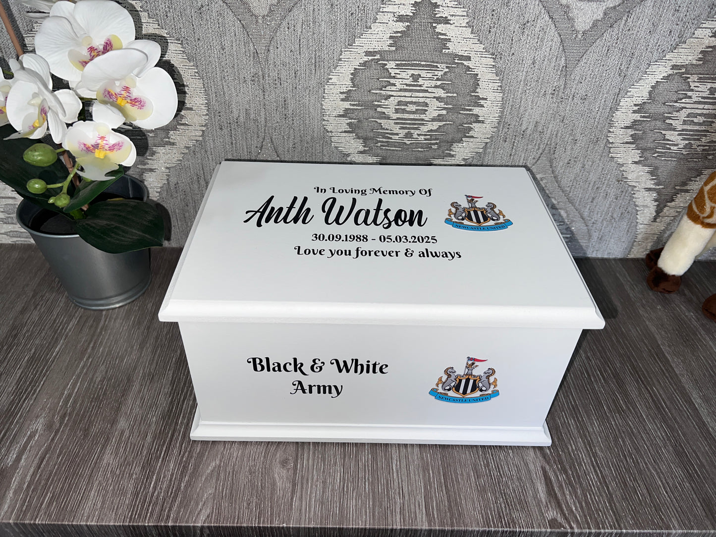 Newcastle United - Themed Casket