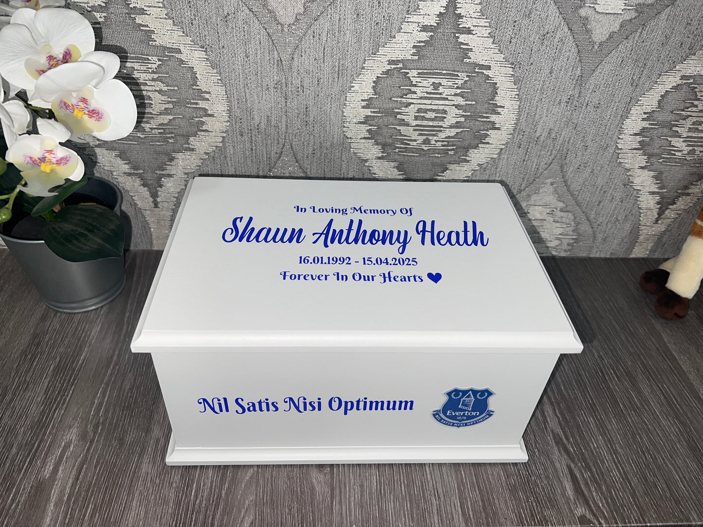 Sport Themed Casket