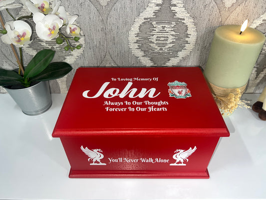 Sport Themed Casket