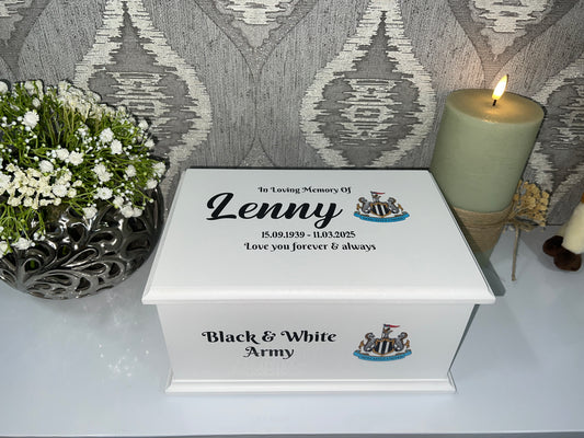 Newcastle United - Themed Casket