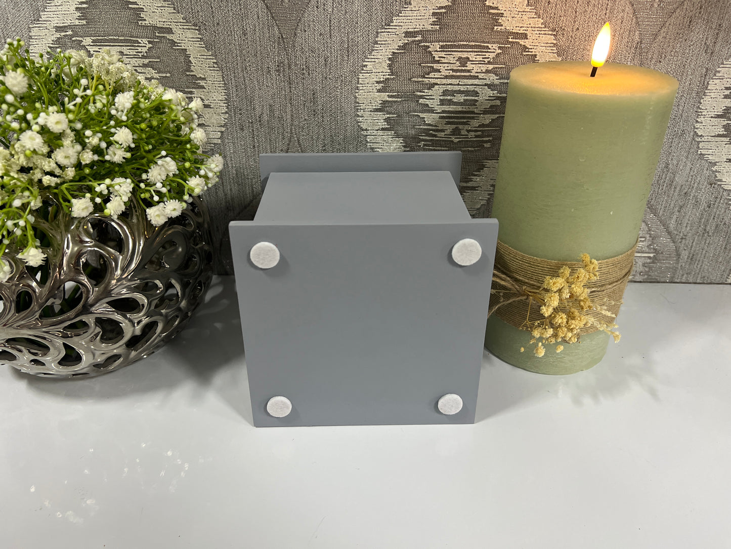 Small Plain Ashes Casket | Handmade Wooden Memorial Box