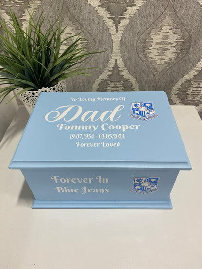 Manchester City - Themed Casket