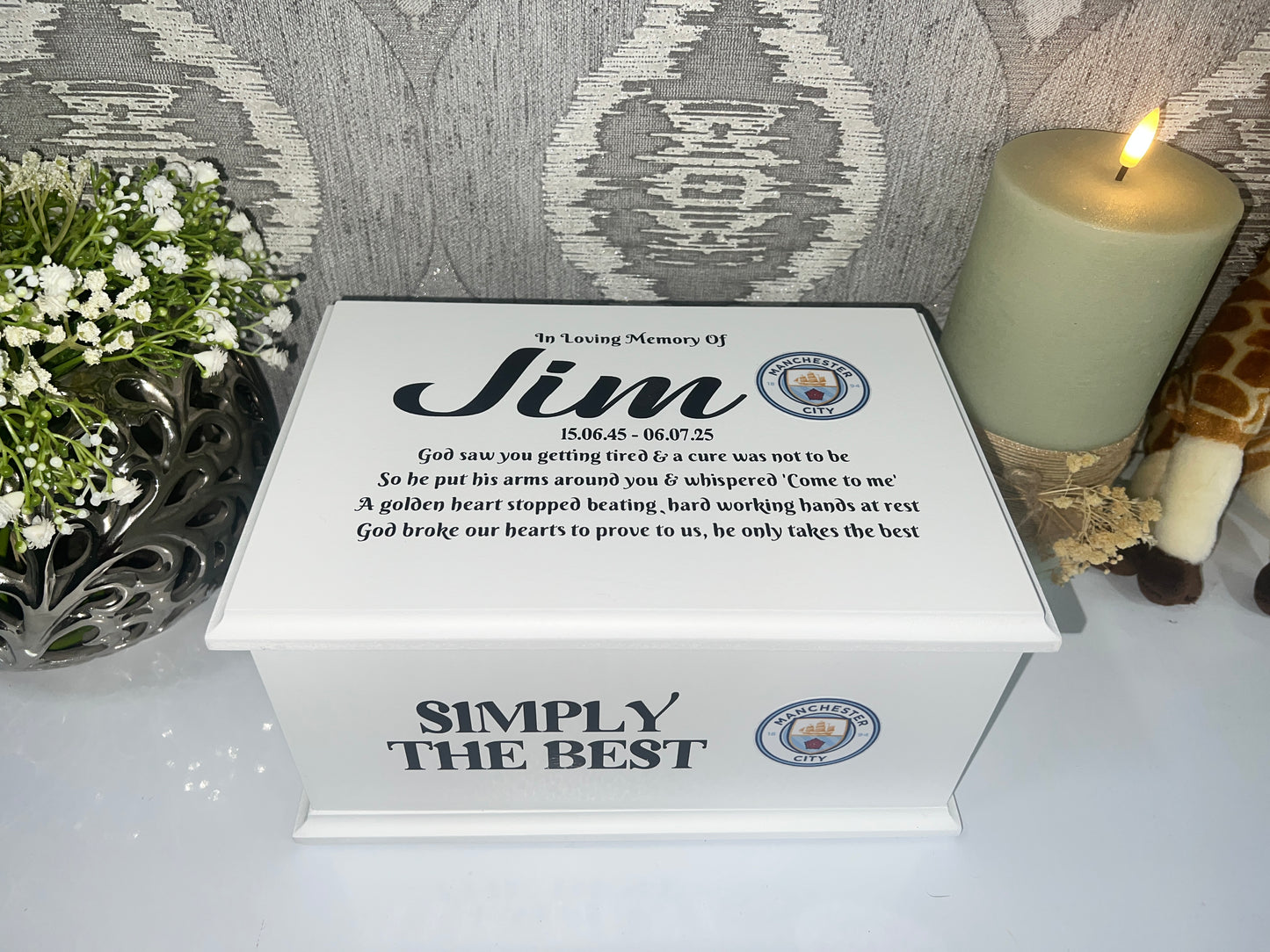 Football  - Themed Casket