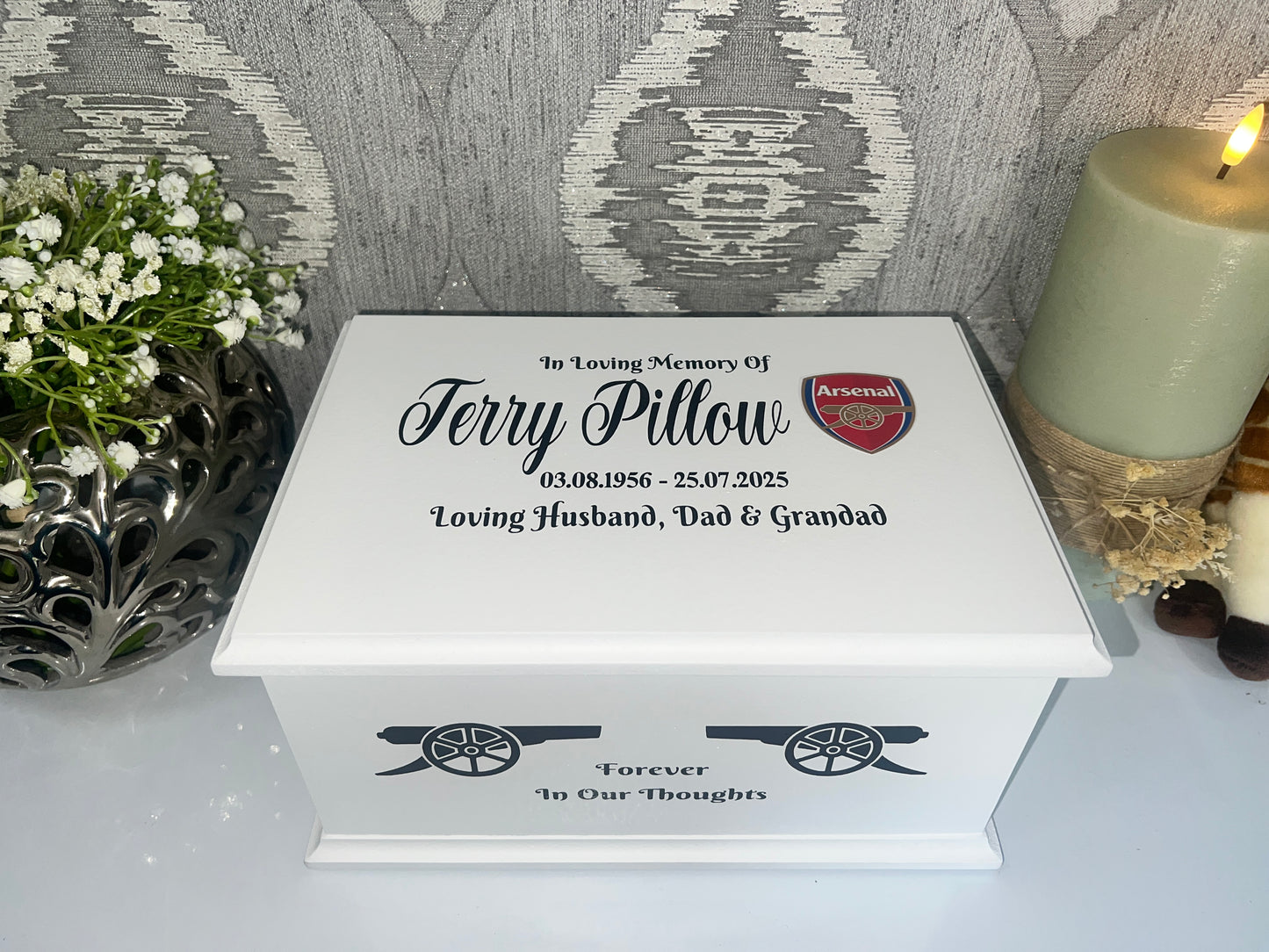 Football - Themed Casket
