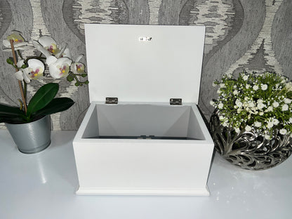 Plain Adult Ashes Casket | Handmade Wooden Memorial Box